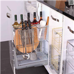 Kệ Dao Thớt Inox Nan Dẹt Eurogold ES61230